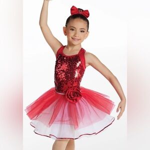 Weissman Showtime Exceptional Red Costume
